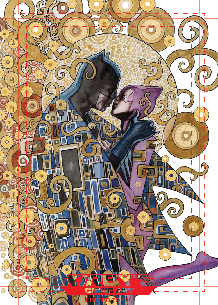KCA Team Trading Card Style Set: 'The Kiss' Set by David Mack