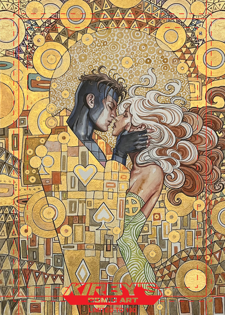 KCA Team Trading Card Style Set: 'The Kiss' Set by David Mack