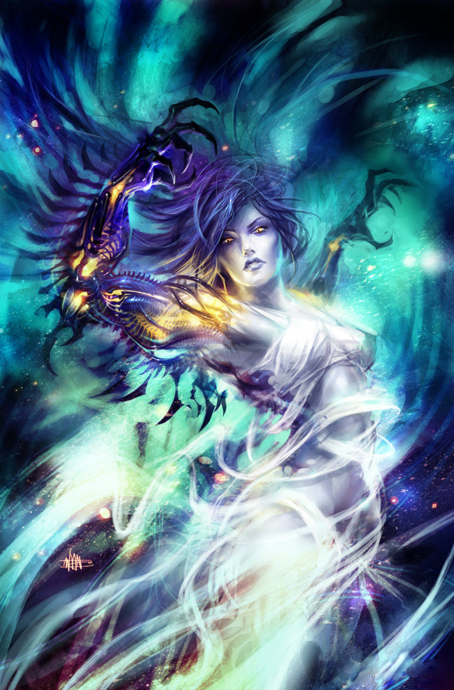 Michal Ivan Original Art Witchblade Cover Recreation – Kirby's